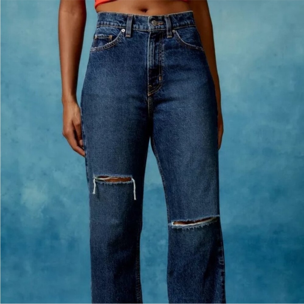 BDG Cowboy Jeans with Split Knees. Size 31. - Picture 3 of 11